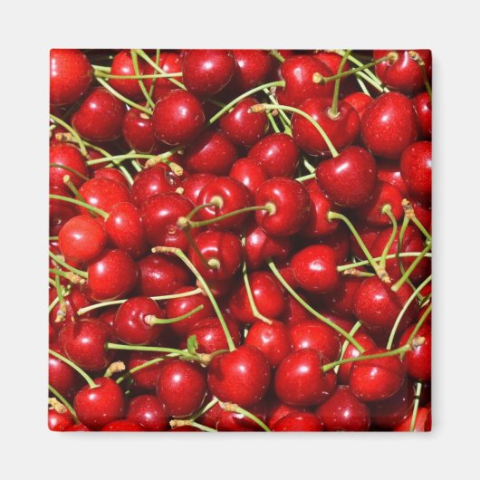 Cherry Cherries Red Magneet (Voorkant)