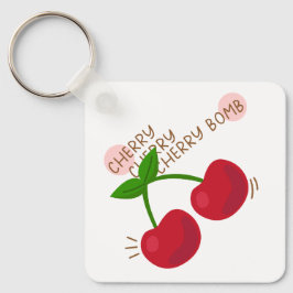 Cherry Cherry Cherry Bomb Sleutelhanger