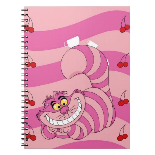 Cherry Cheshire Cat Notitieboek (Voorkant)
