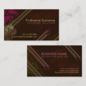 Cherry Chocolate Frunky Grunge Visitekaartje (Voorkant / Achterkant)