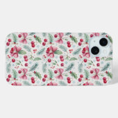 Cherry Christmas Case-Mate iPhone Case (Achterkant (horizontaal))