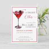 Cherry cocktail Een tini beetje ouder, elke leefti Kaart (Staand voorkant)