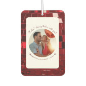 Cherry Coded Gepersonaliseerde Valentijnsdag Luchtverfrisser (Voorkant)