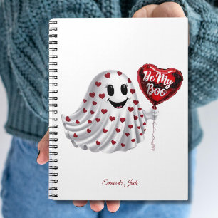 Cherry Coded Valentine's Day Carnet personnalisabl
