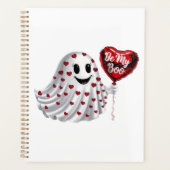 Cherry Coded Valentine's Day Planner personnalisé (Devant)