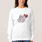 Cherry Coded Valentine's Day Sweatshirt personnali (Devant)