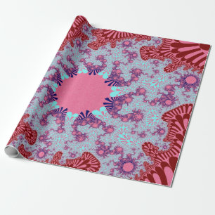 Cherry Cola Sunburst Cadeaupapier