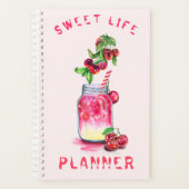 Cherry Cool Boire Fruits Planificateur (Devant)
