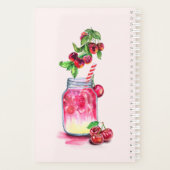 Cherry Cool Drink Fruits Planner (Achterkant)