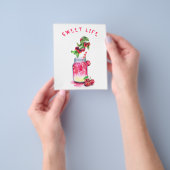 Cherry Cool Drink Zomer Cocktail Party Flyer (Hand)