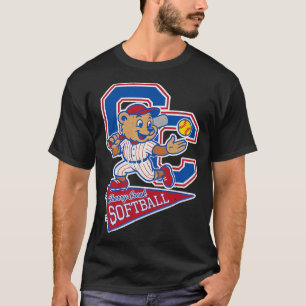 Cherry Creek High School Softbal Met Mascotte T-shirt