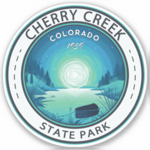 Cherry Creek State Park Colorado  Badge Sticker