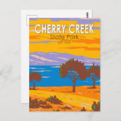 Cherry Creek State Park Colorado  Briefkaart (Voorkant / Achterkant)