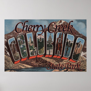 Cherry Creek State Park, Colorado Poster