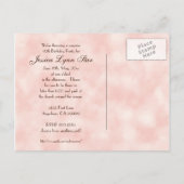 Cherry Cupcake 40e Anniversaire Fête Invitation (Dos)