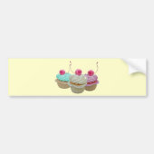 Cherry cupcakes bumpersticker (Voorkant)
