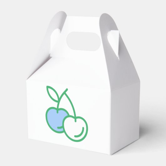 Cherry Delight Favor Box Bedankdoosjes (Voorkant Zijde)
