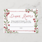 Cherry Diaper Raffle Informatiekaartje (Voorkant)