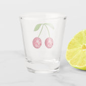 Cherry Disco Ball Shot Glass Glas (Achterkant)