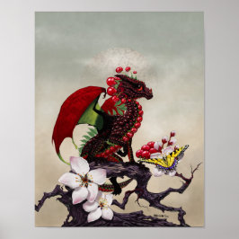 Cherry Dragon 11x14 (4x6 en hoger) Poster