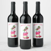 Cherry Drink Étiquettes en bouteille de vin - Text (Bouteilles)