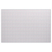 Cherry en Blue Faded Chevron Pattern Stof (Yard (91,4 cm))
