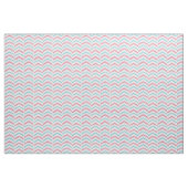 Cherry en Blue Faded Chevron Pattern Stof (Fat Quarter)