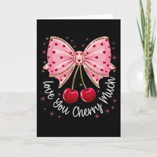 Cherry En Strikjes Schattig Cherry Liefde Je Cherr Kaart
