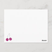 Cherry First Birthday Party Invitation (Dos)