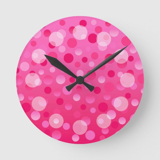 Cherry Fizz 'Bubbles' horloge ronde (Recto)