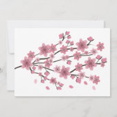 Cherry Floral Tree Quinceañera Sweet 15 Invitation (Dos)