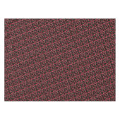 Cherry Fruit op zwart Tafelkleed (Voorkant (Horizontaal))