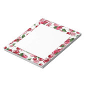 Cherry Fruit patroon Notitieblok (Gedraaid)
