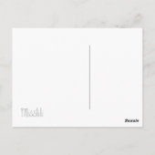 Cherry geisha briefkaart (Achterkant)