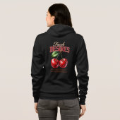 Cherry Graphic Hoodie for Women (Achterkant volledig)