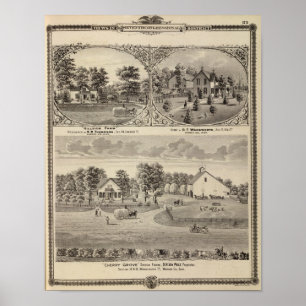 Cherry Grove, Hillside Boerderij Poster