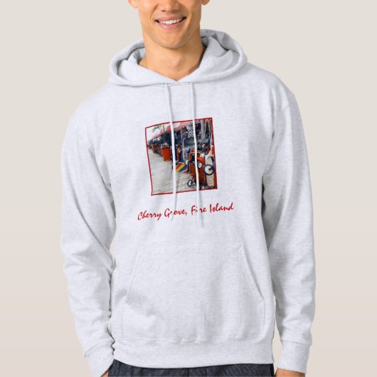 Cherry Grove Pride Wagon Sweat - shirt à capuche a (Devant)