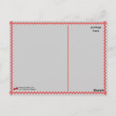 Cherry Guilt Retro Briefkaart (Achterkant)