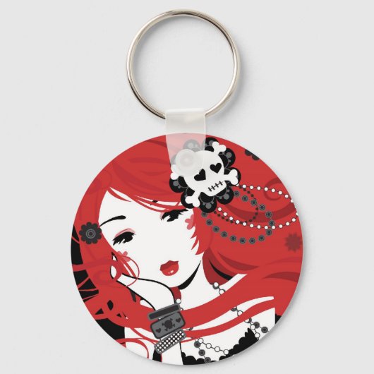 Cherry Gunshot Sleutelhanger (Voorkant)