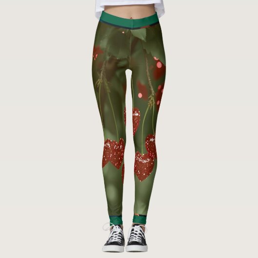 Cherry hard leggings (Voorkant)