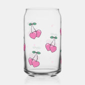 Cherry harten blikvorm glas (Links)