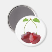Cherry harten magneet (Voorkant / Achterkant)