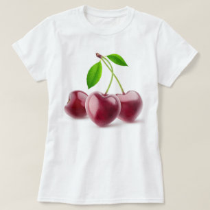 Cherry harten t-shirt