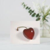Cherry Heart Briefkaart (Staand voorkant)