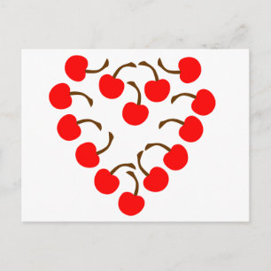 Cherry Heart Briefkaart