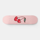 Cherry Heart Skateboard (Horizontaal)