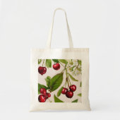  Cherry Illustration Canvas tas (Voorkant)