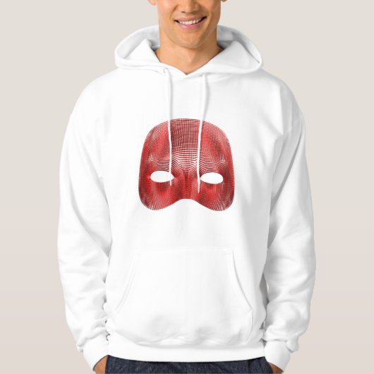 Cherry Inferno goddelijk masker Hoodie (Voorkant)