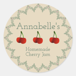 Cherry Jam Label