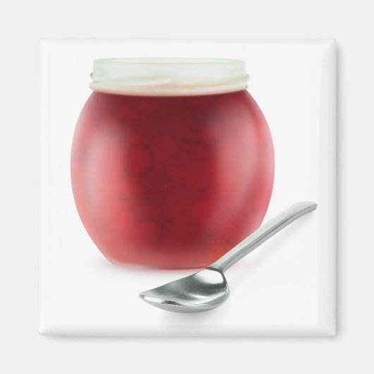 Cherry jam magneet (Voorkant)
